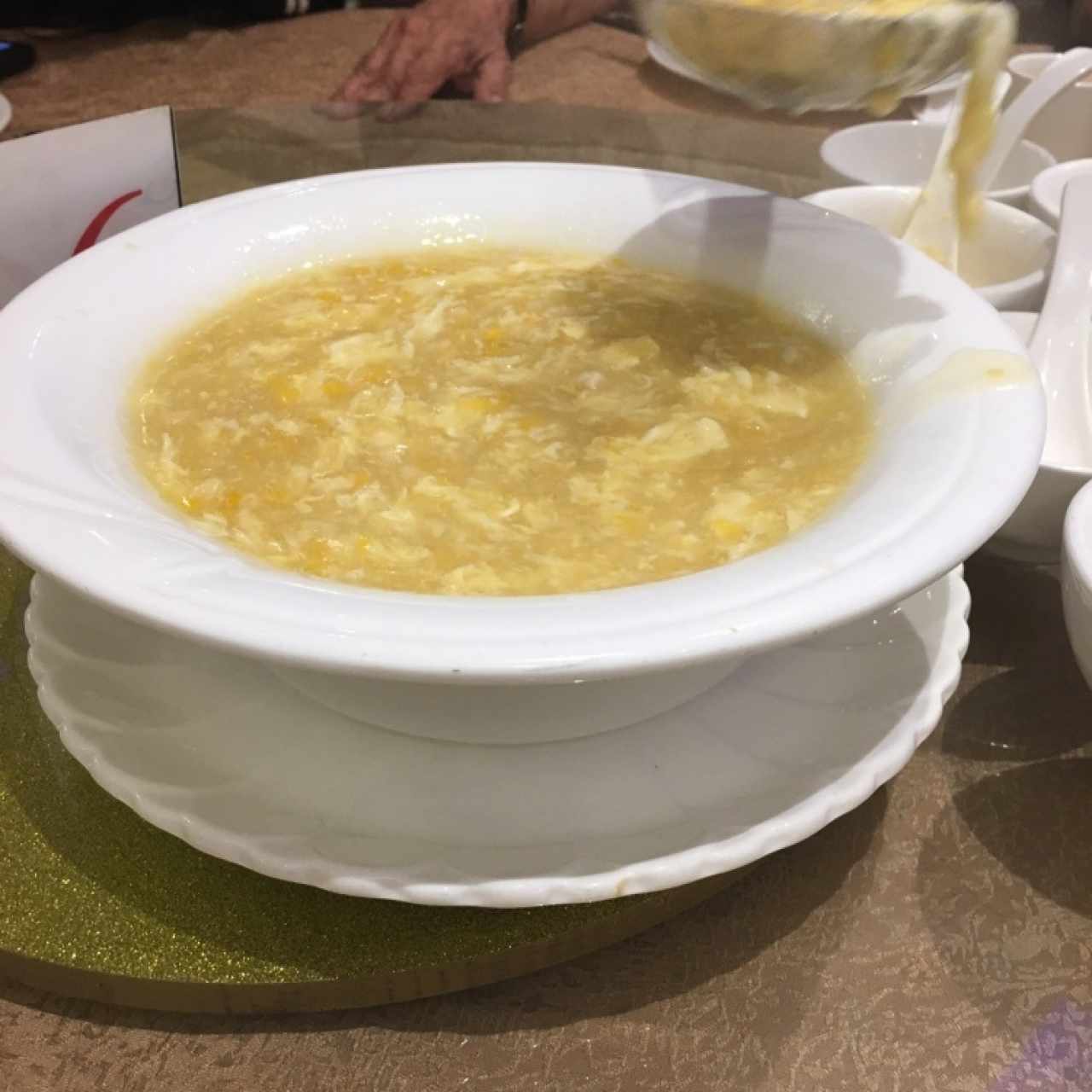 Sopa de Maíz y Pollo