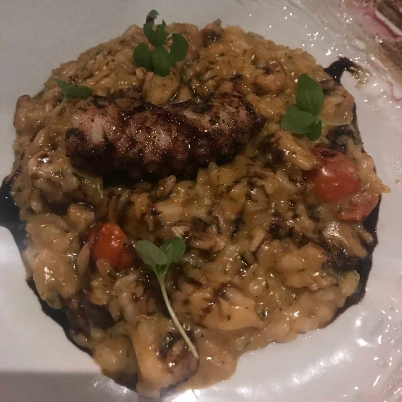 risotto de pulpo