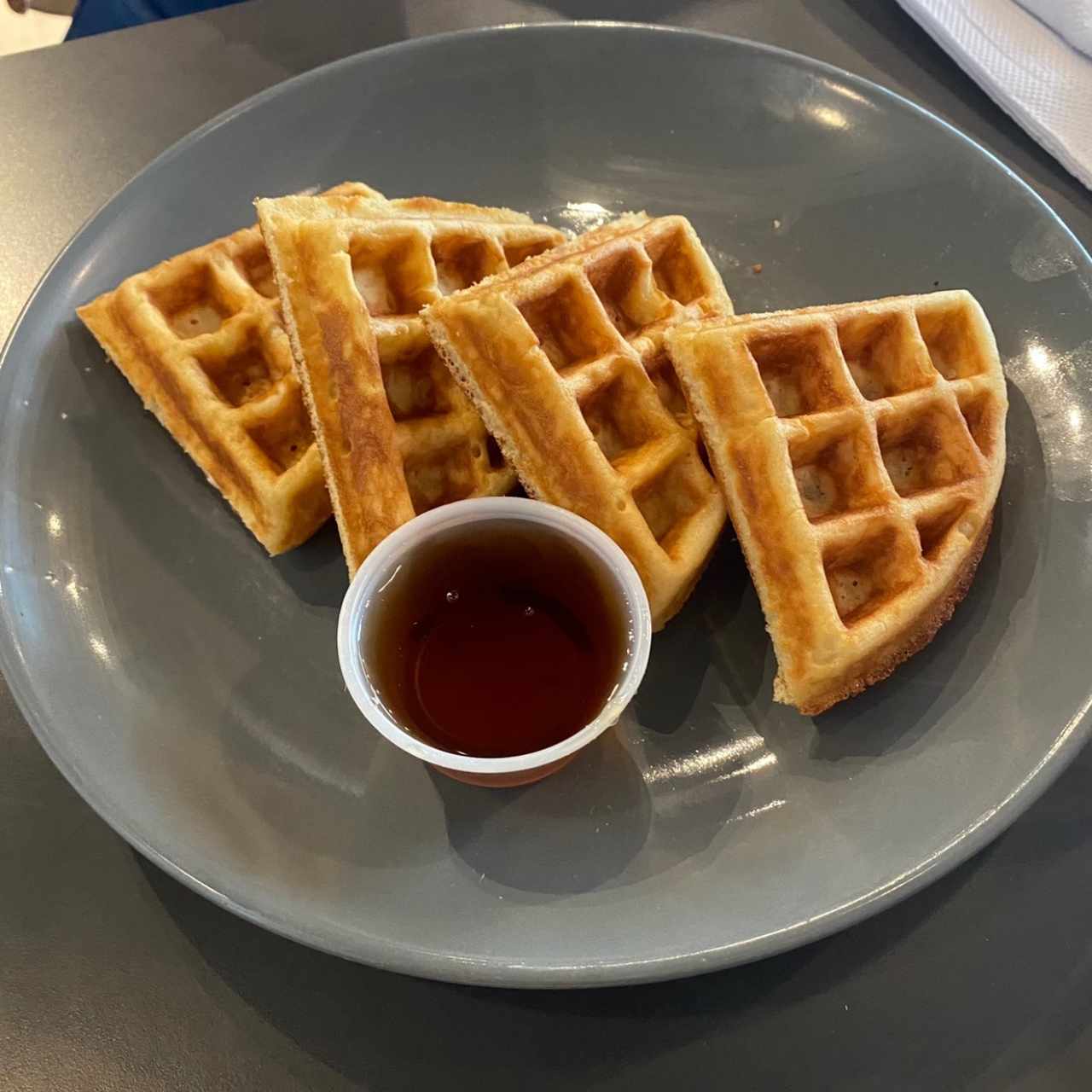 Desayunos - Waffle Sencillo