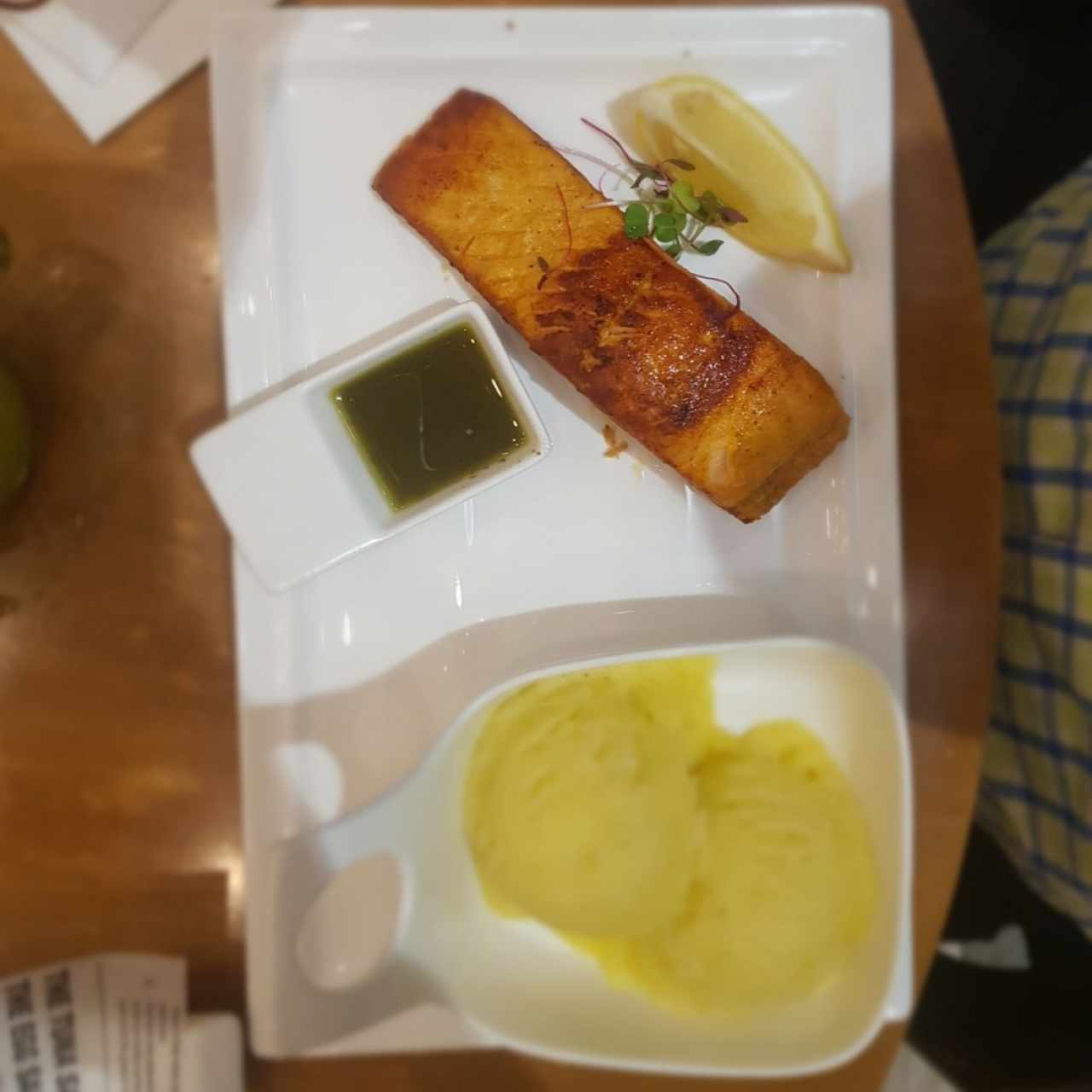 salmón a la plancha