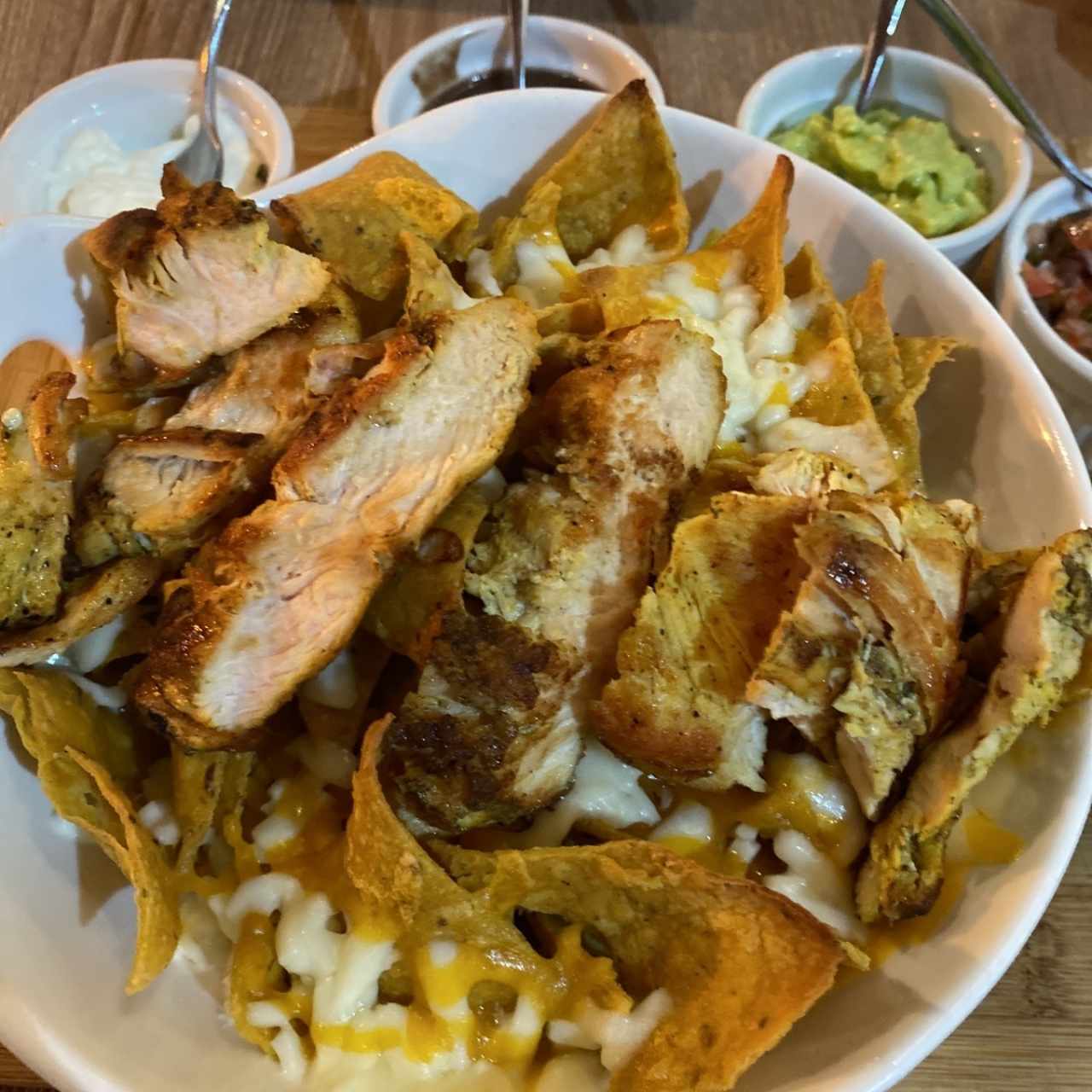 Super nachos dos cucharas