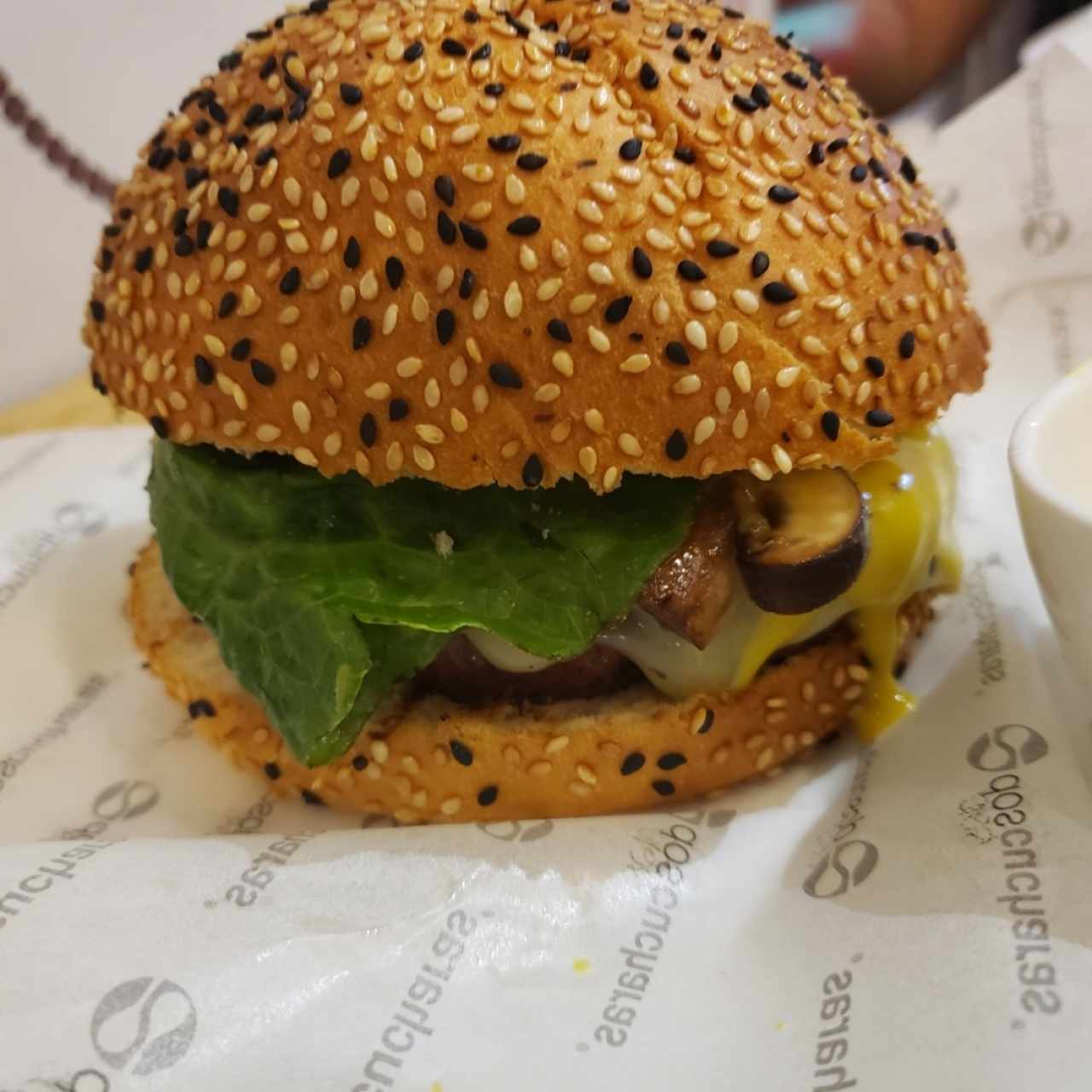 Burger con Portobello