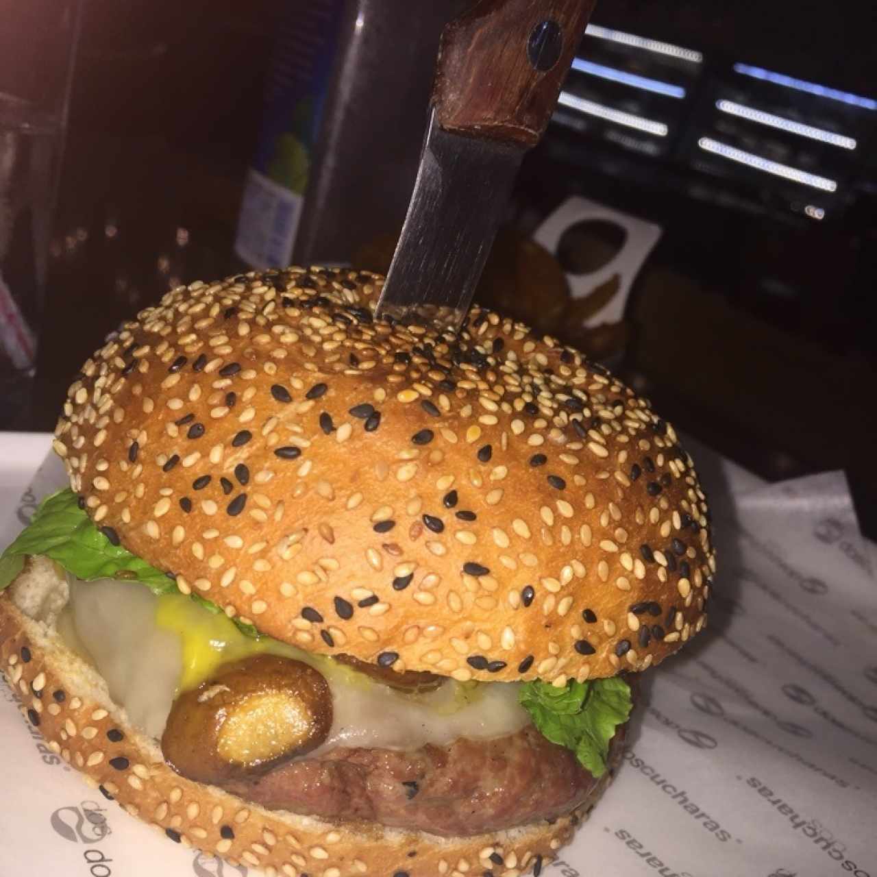 hamburguesa de entraña