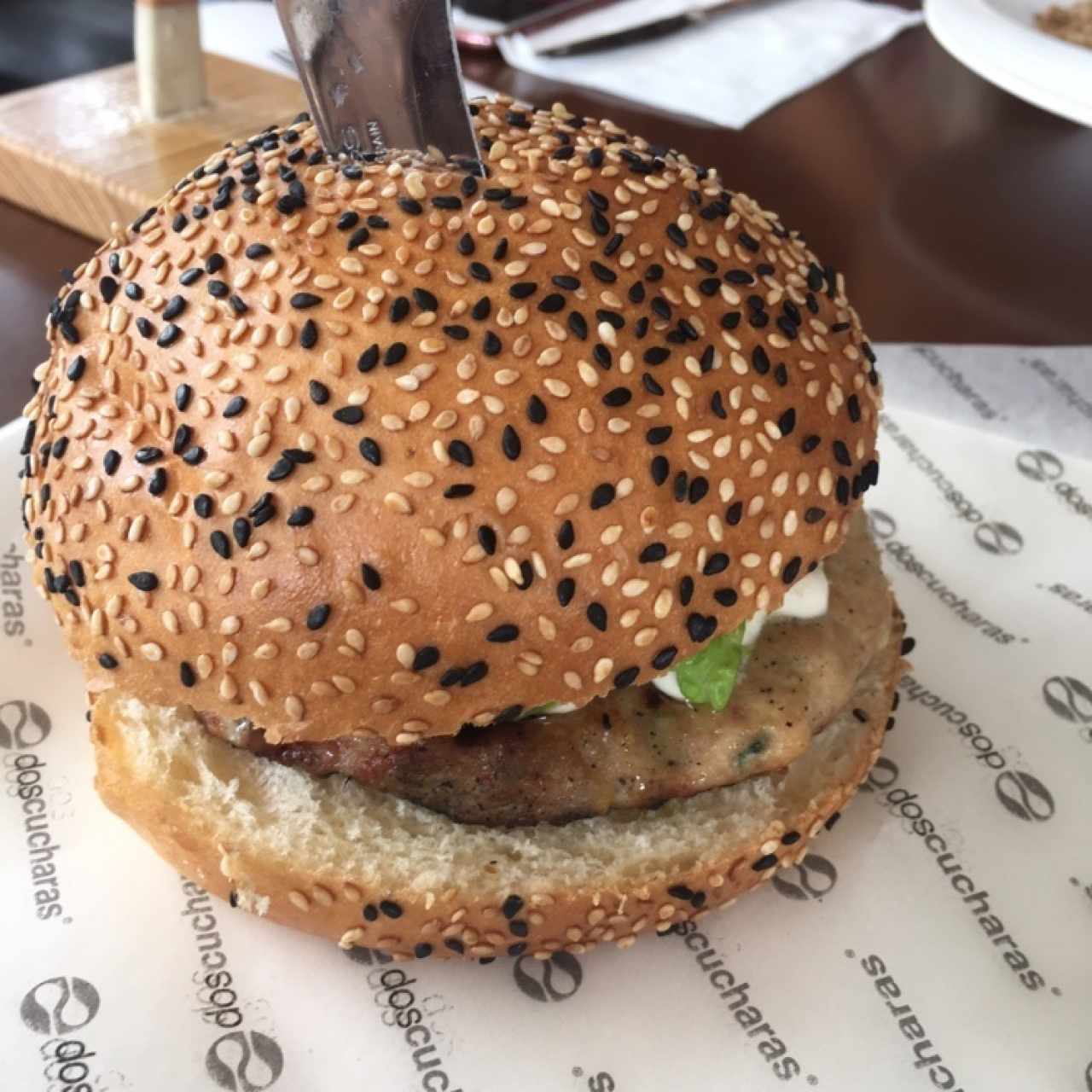 chicken burger