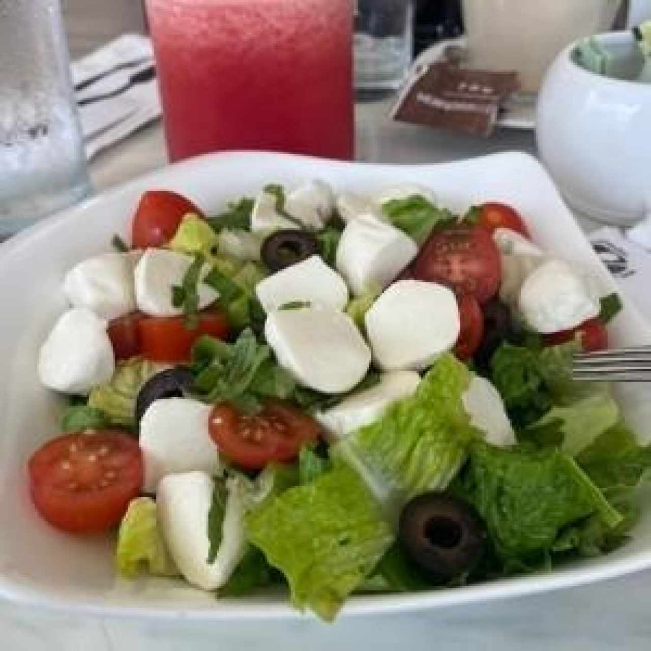 Ensalada Cherry palmito