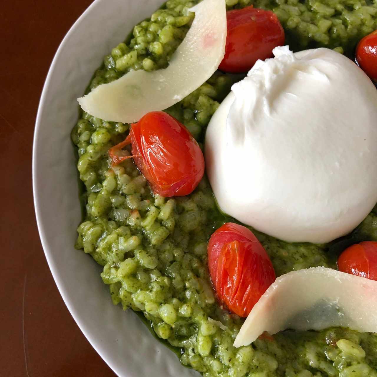 Risotto Pesto Burrata