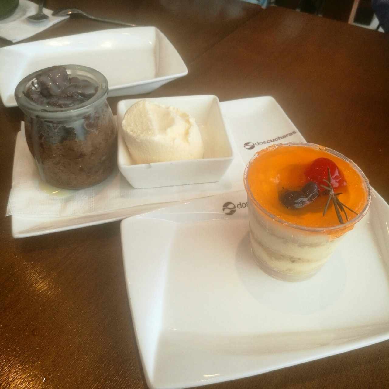 Volcán Barú y postre de maracuyá