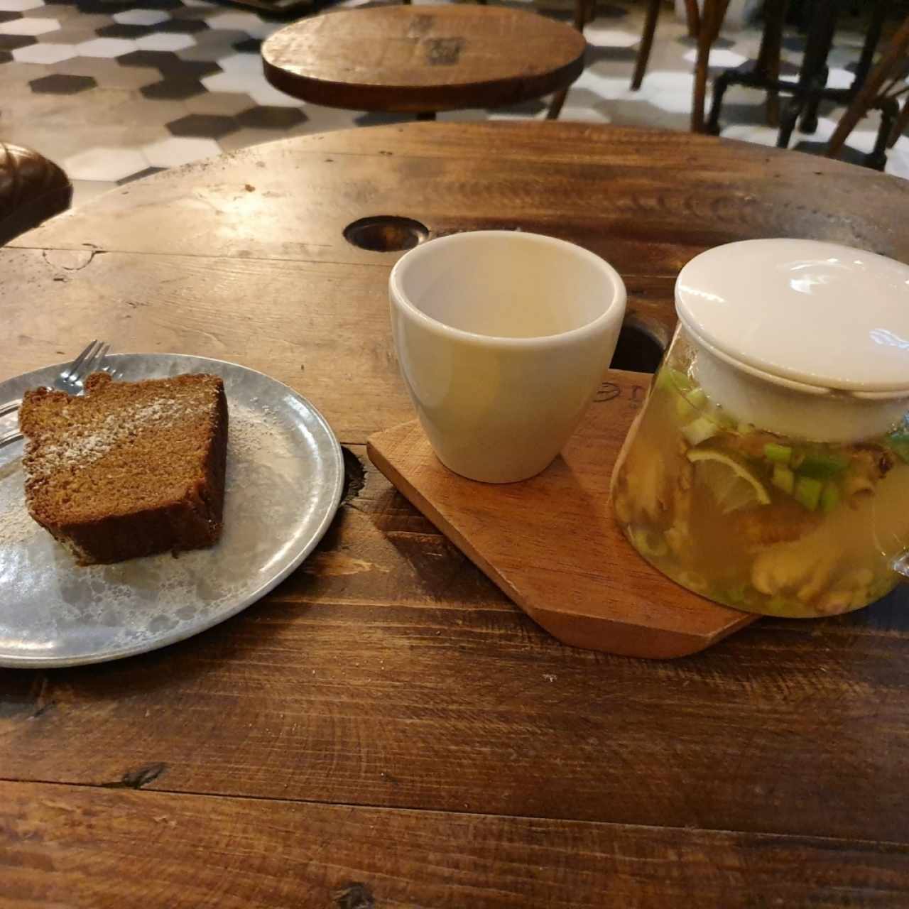 té jengibre y limón, dulce naranja y jengibre