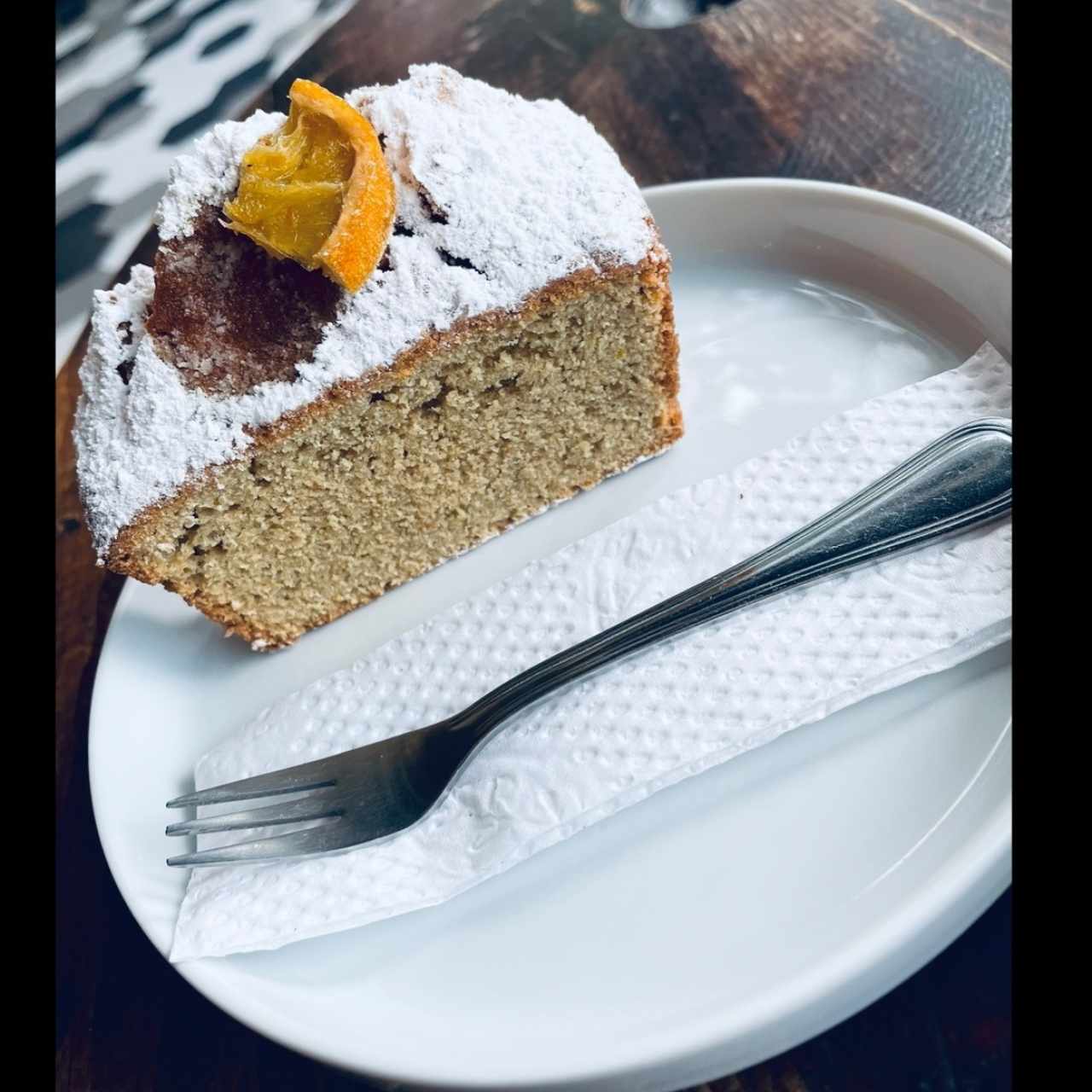 Cake de naranja y jengibre