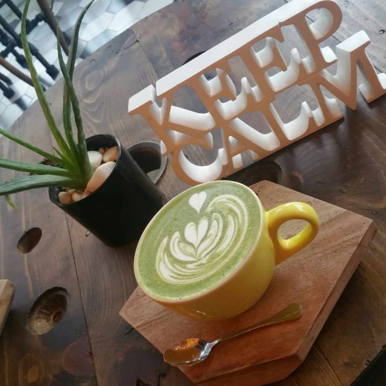 latte matcha