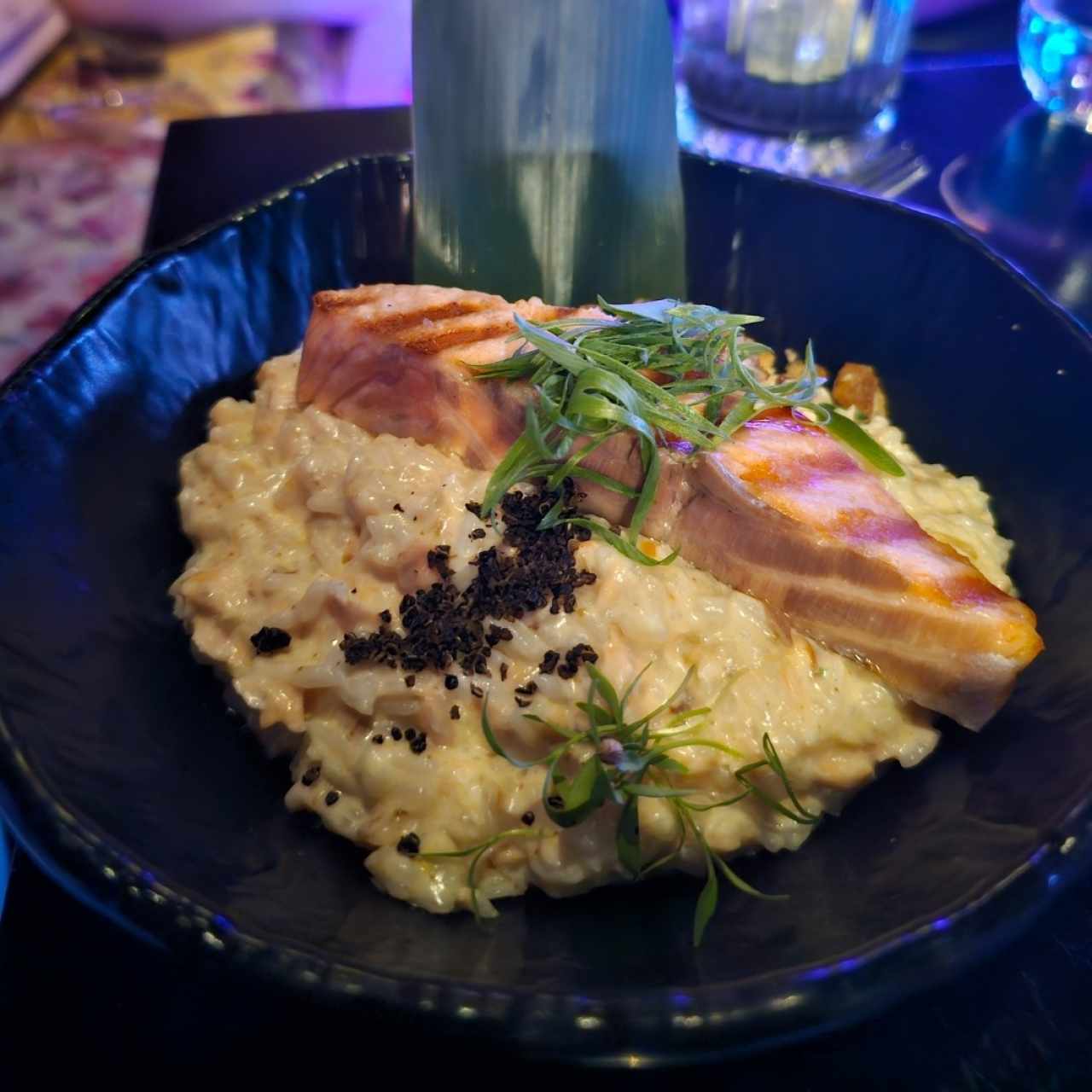 Risotto de Salmón 