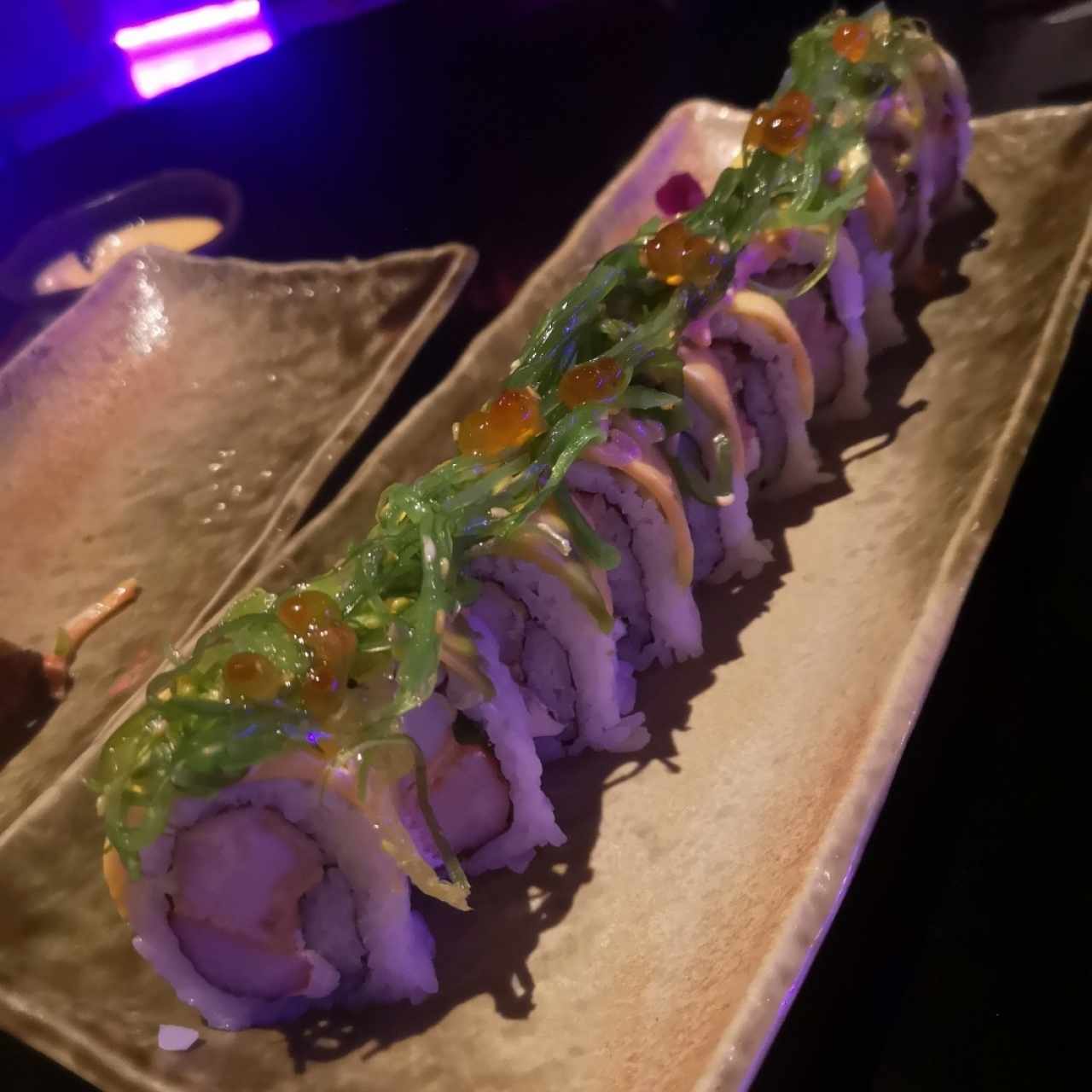 sushi langostino con camaron apanado