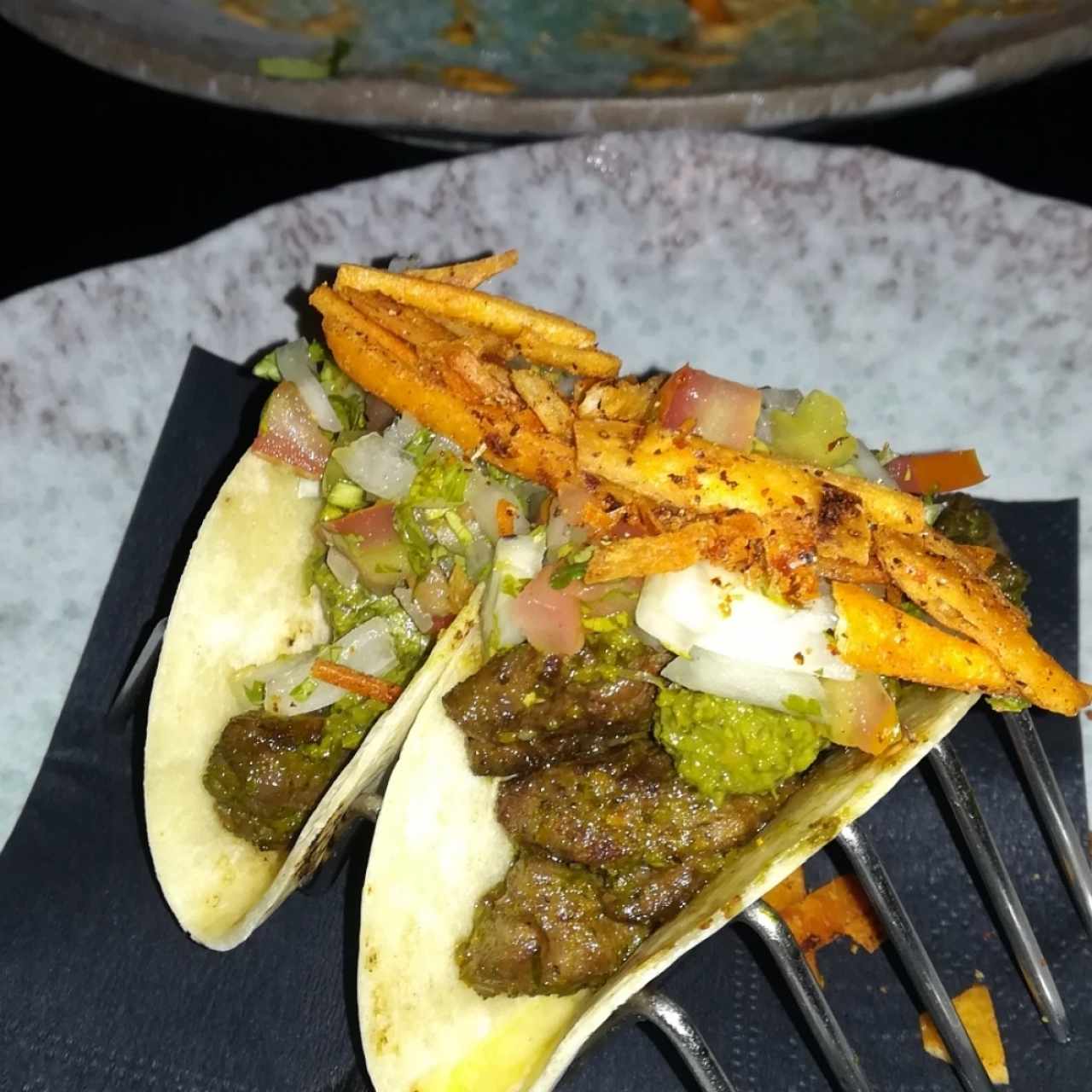 tacos de entrañas