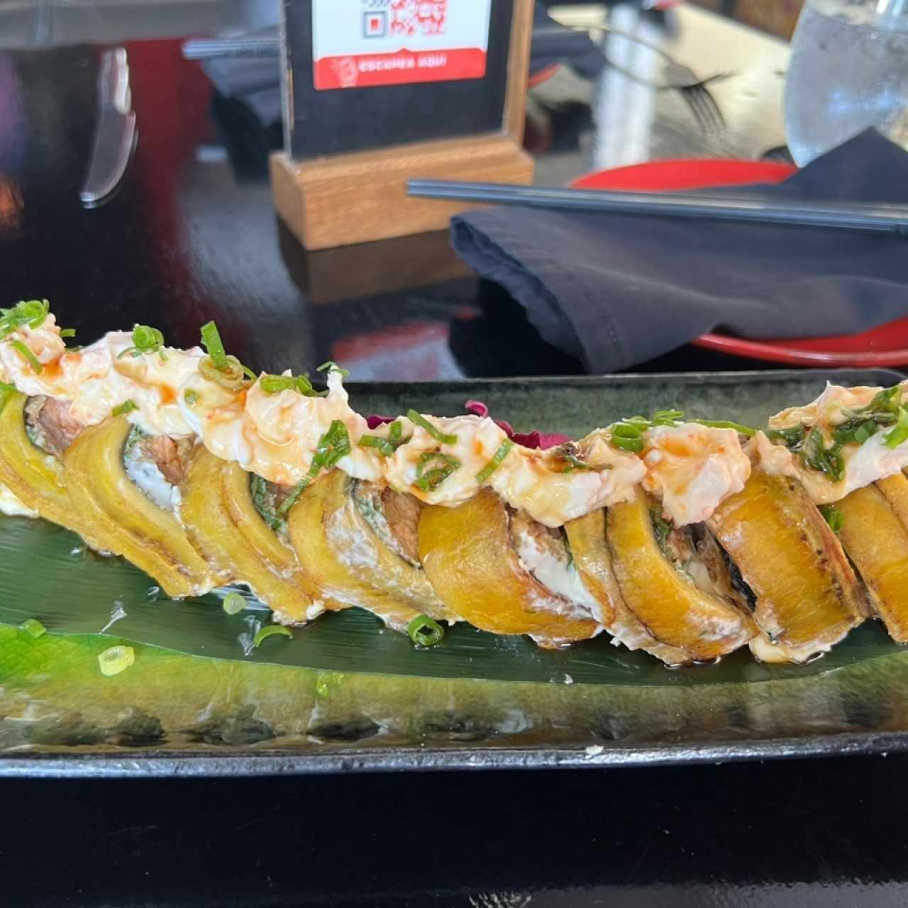 Sushi de platano