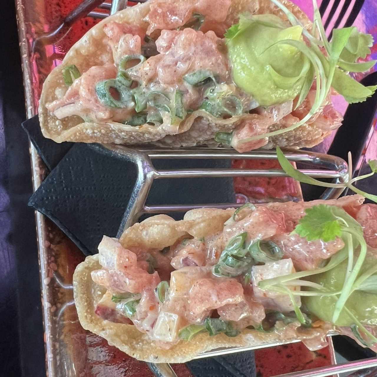 Tacos de atun 