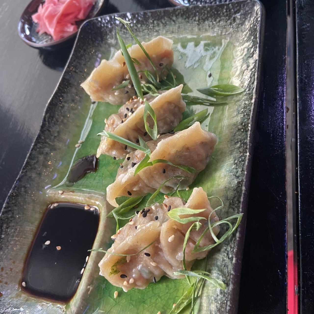 Gyoza de camarón 