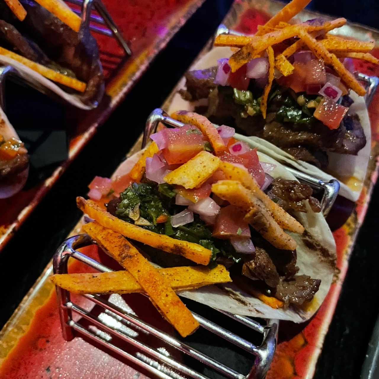 Tacos de entraña 