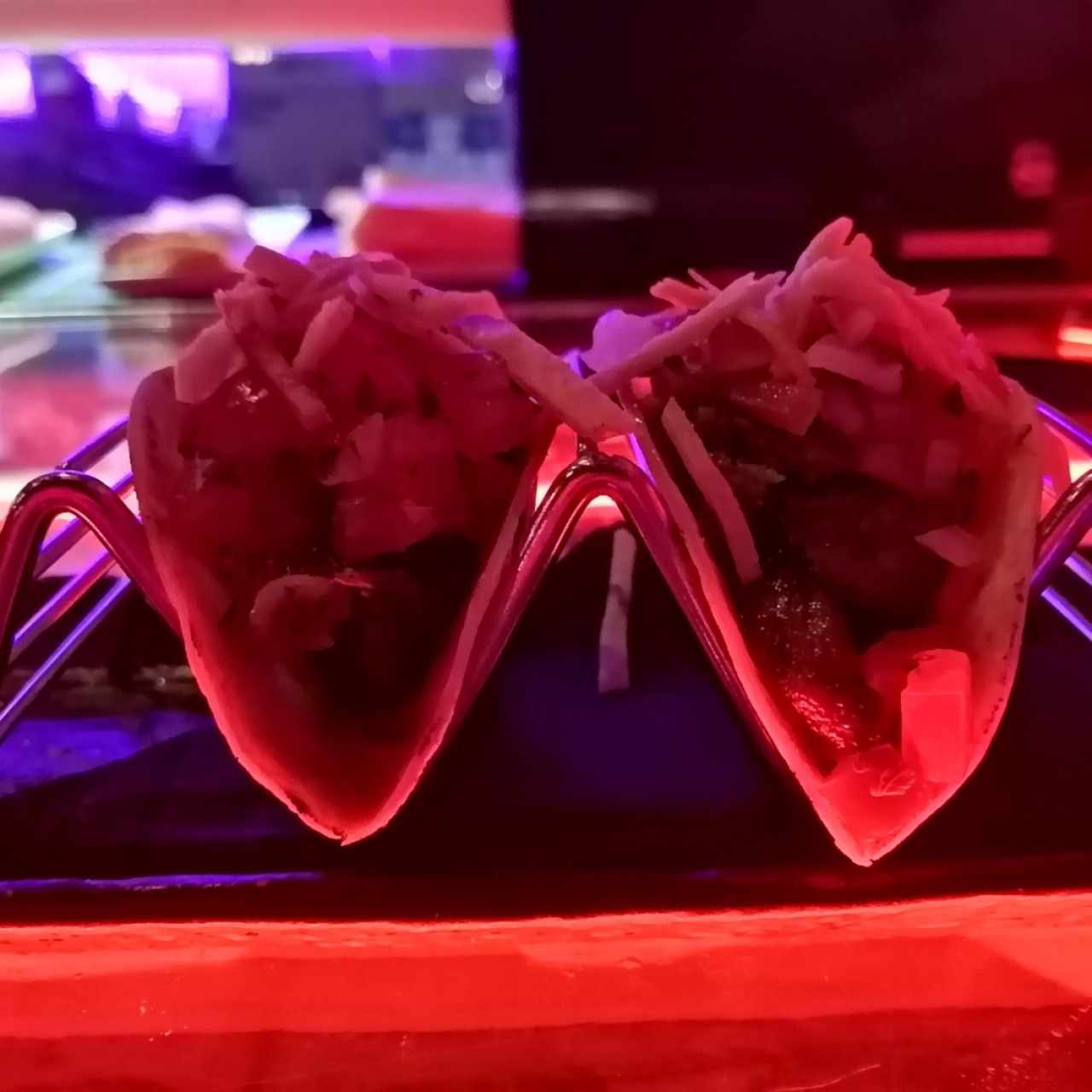 TACOS SUAVES DE ENTRAÑA