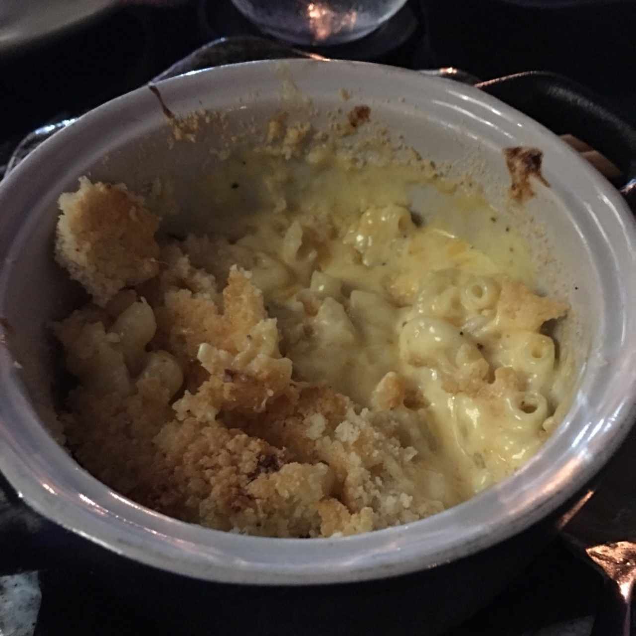 mac and cheese de camaron