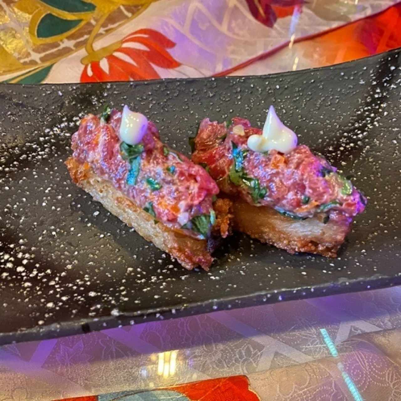 Crispy Rice de Spicy Tuna o Salmón