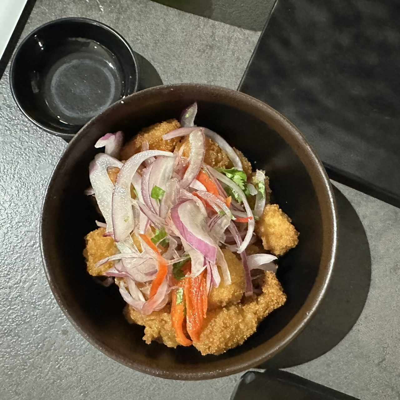 Ceviche de Corvina Frito