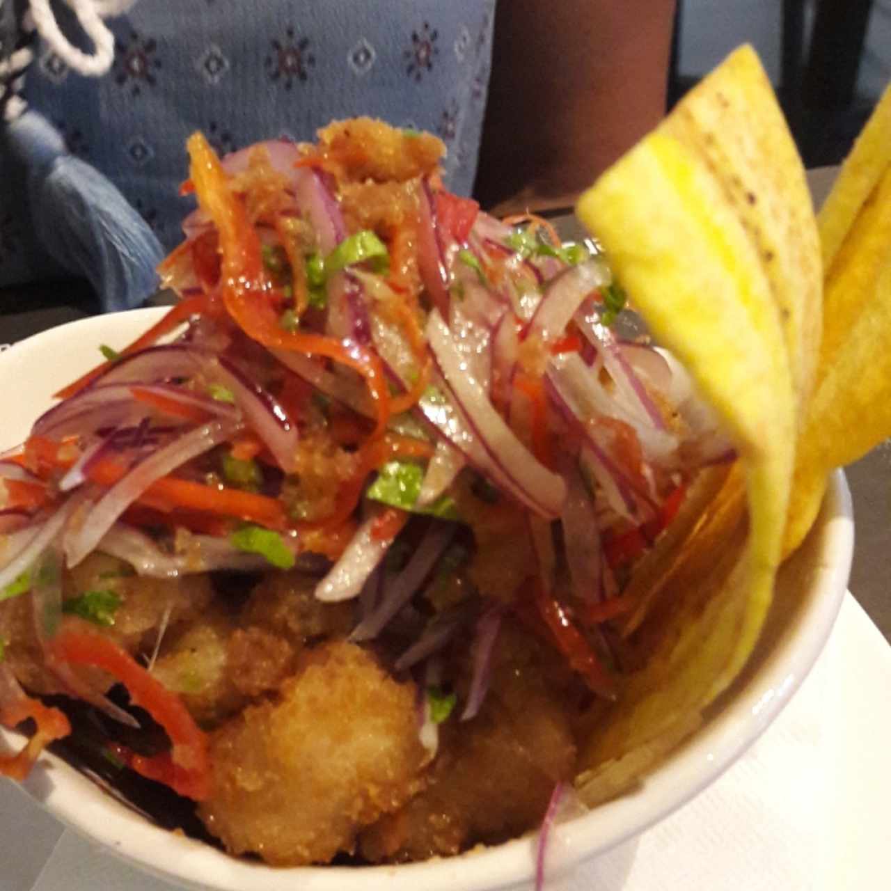 Ceviche frito