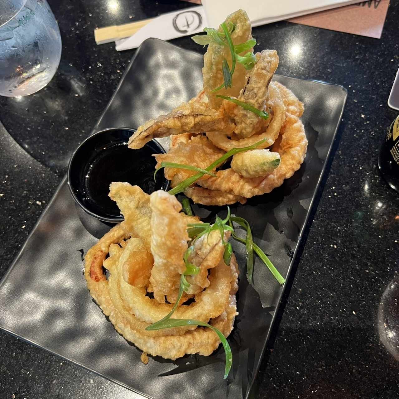 Vegetales tempura