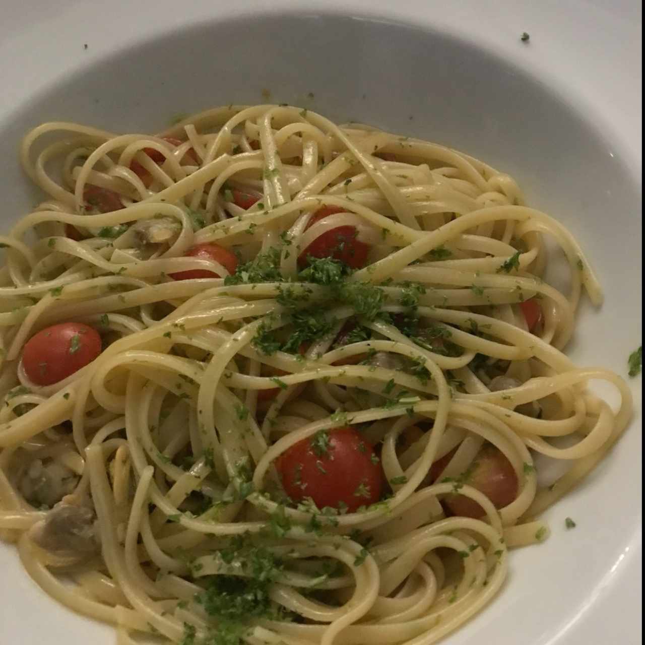 Pasta con Almejas 