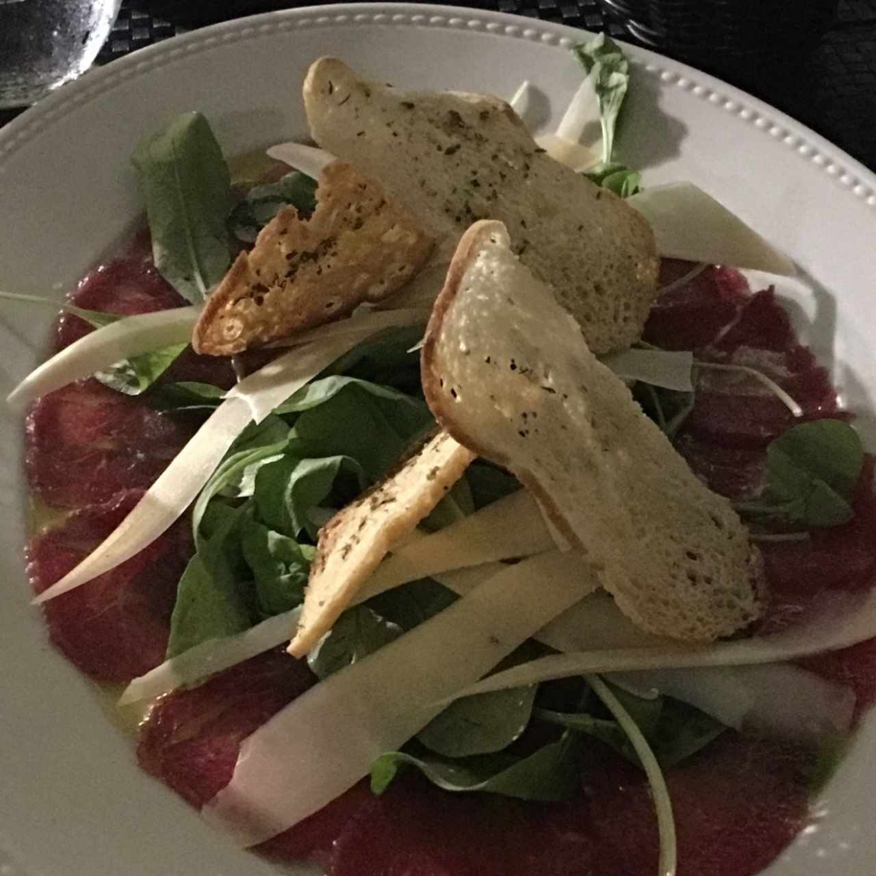 carpaccio di manzo