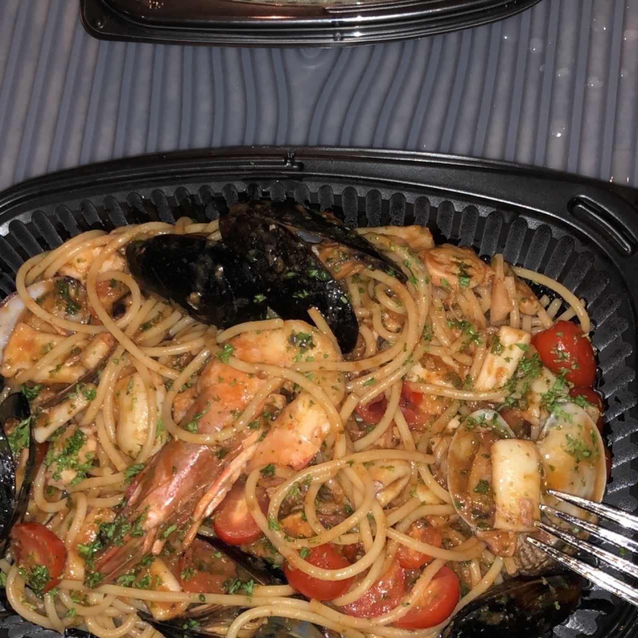 Seafood Spaguetti