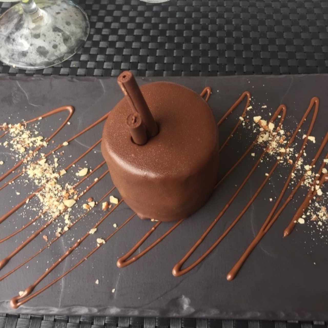Minicake de chocolate