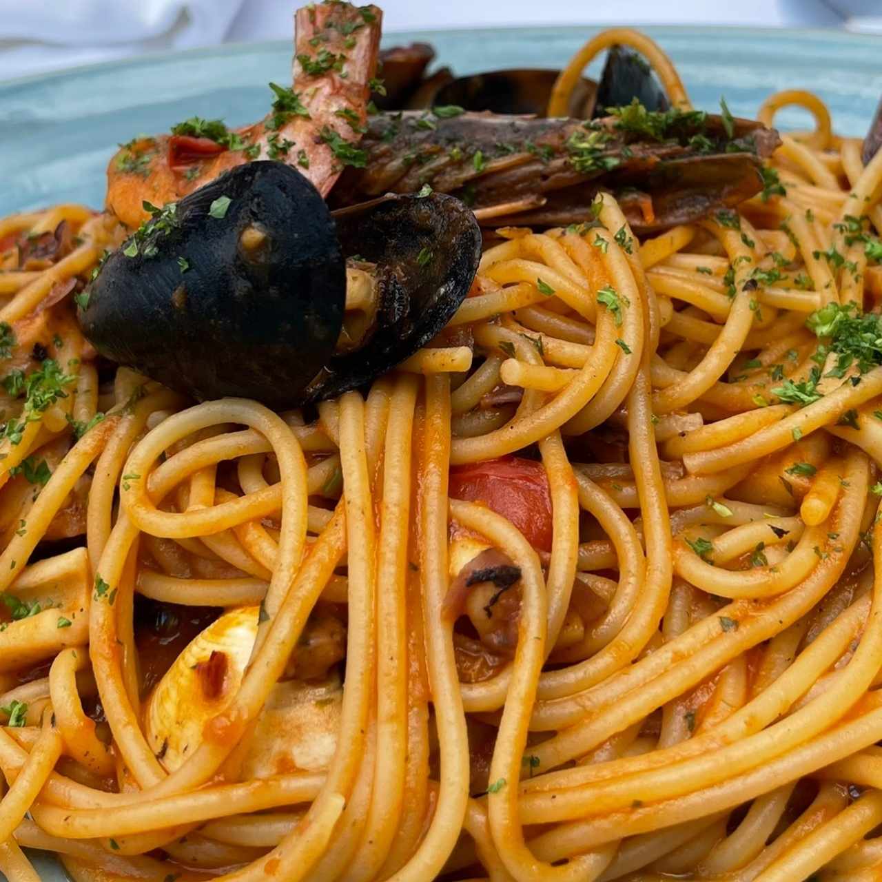 Primi Piatti - Spaghetti Allo Scoglio