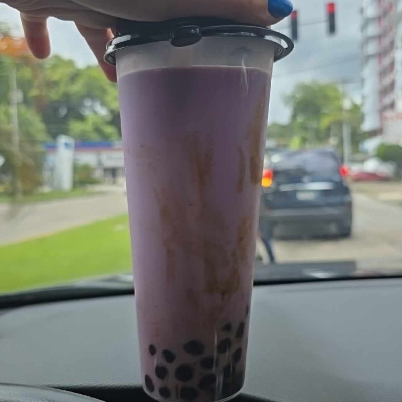 taro bubble tea