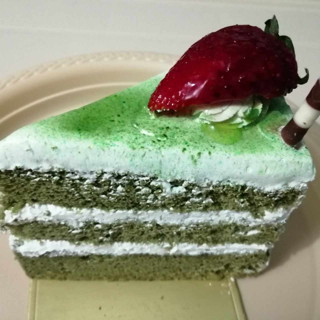 Postres - Green tea cake