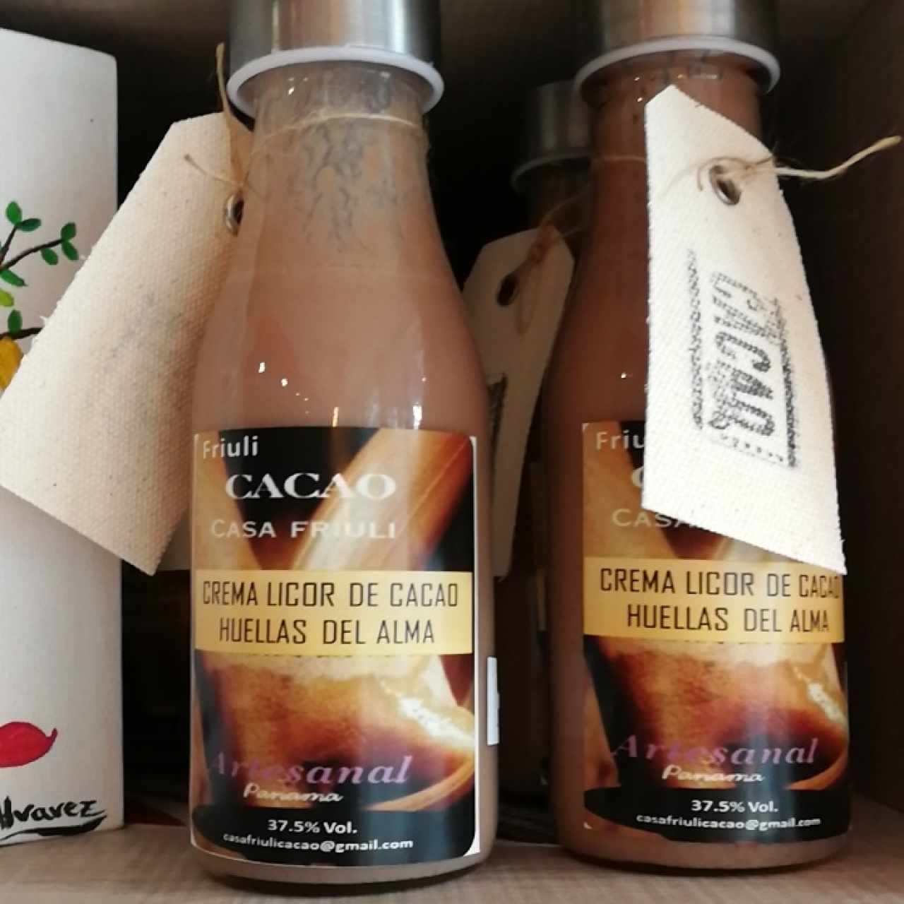 crema de licor de cacao