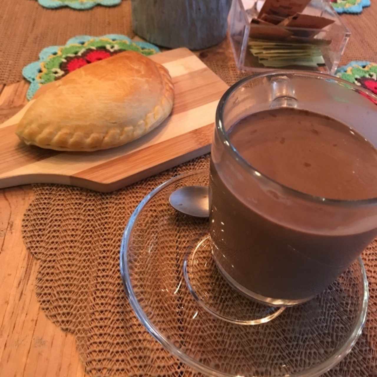 chocolate caliente sencillo 