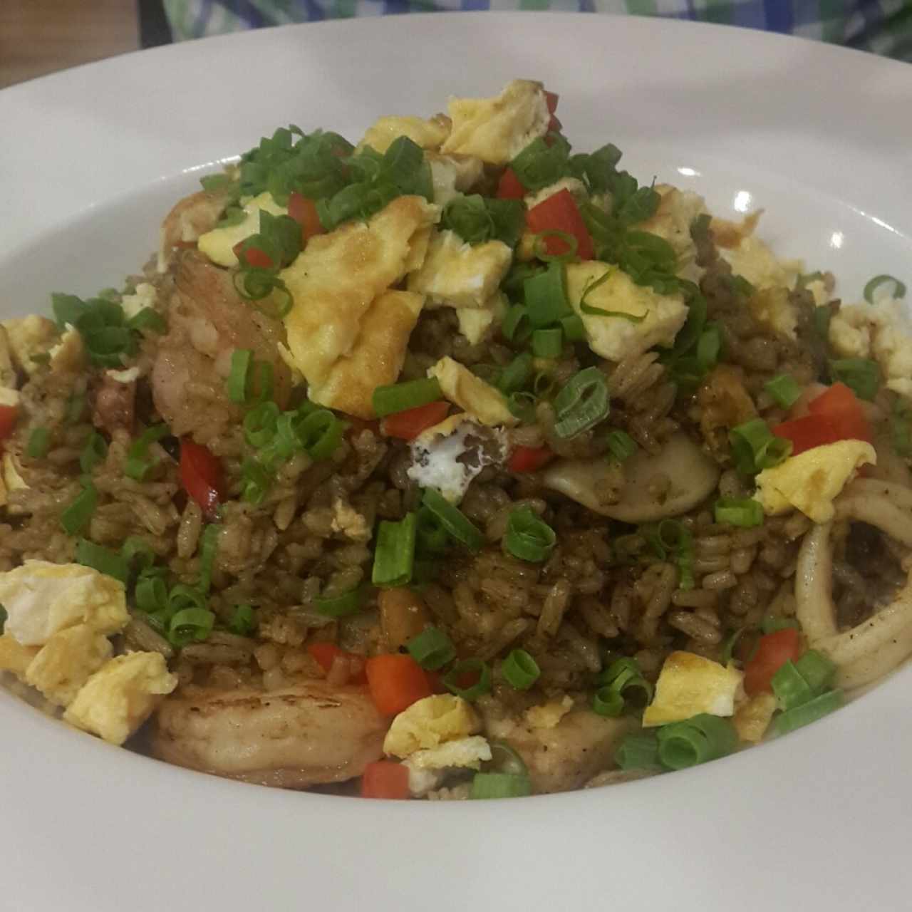 Arroz Chaufa de Mariscos