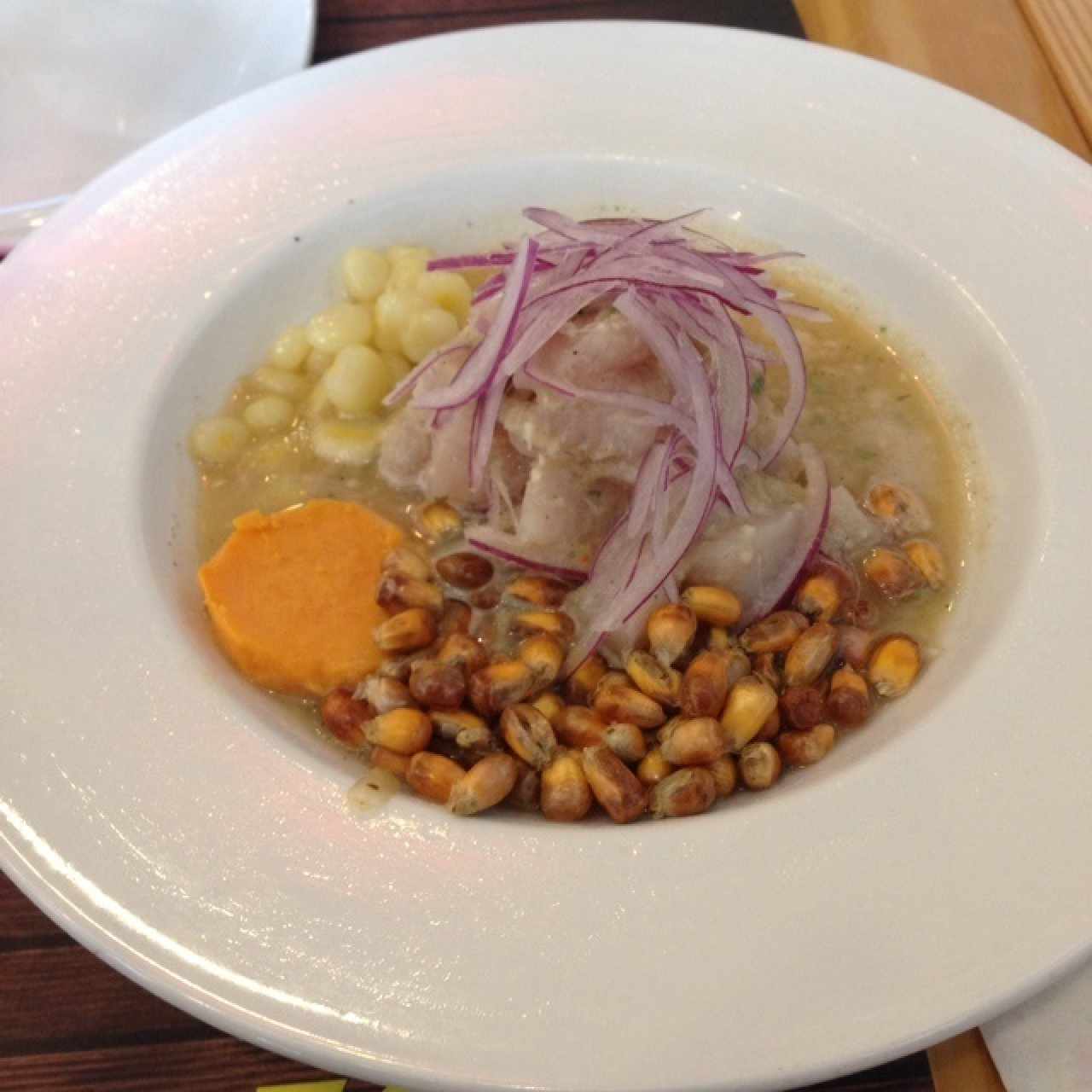 Ceviche de pescado