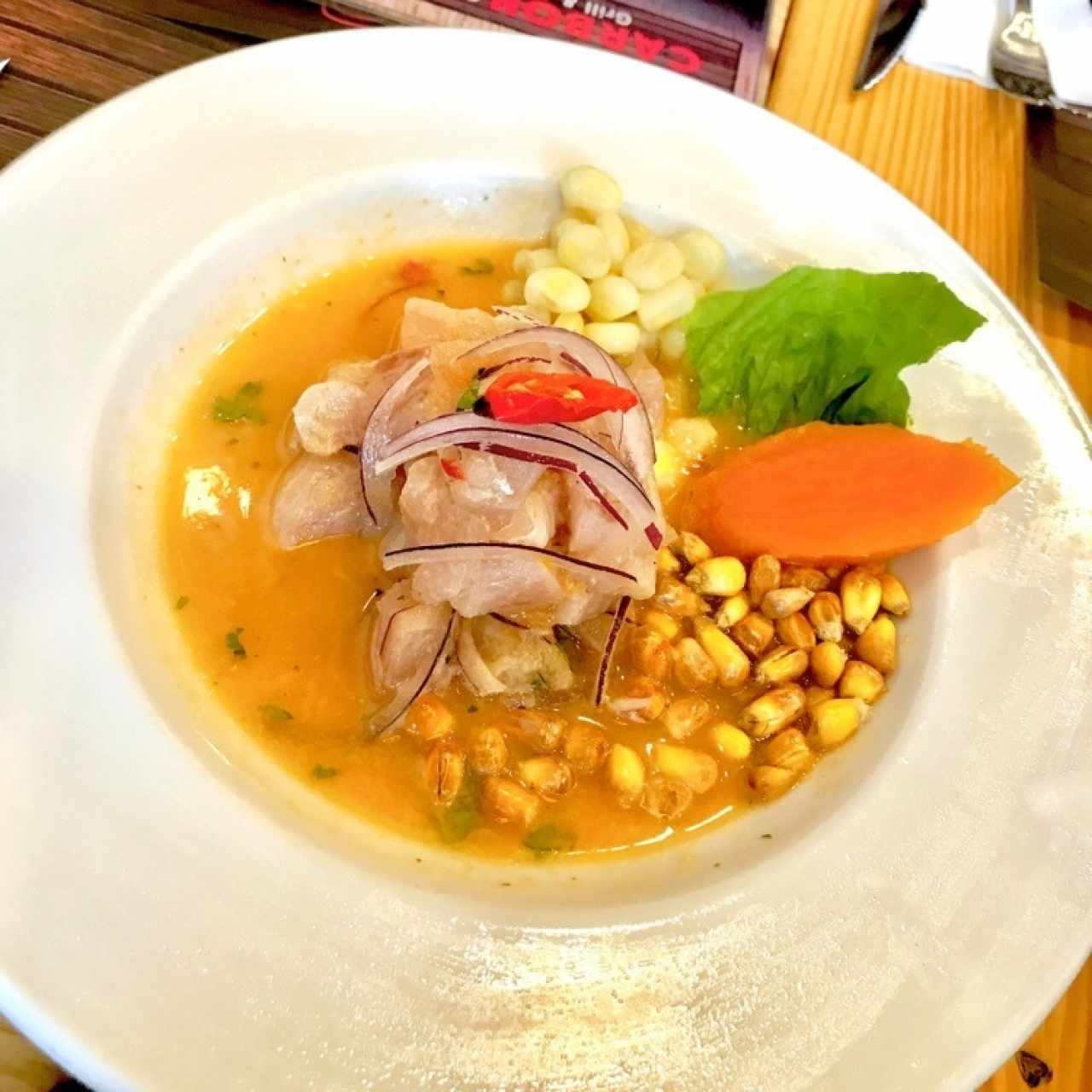 ceviche de pescado