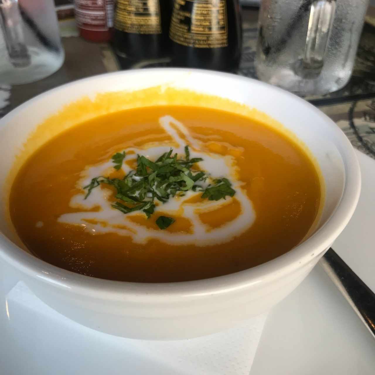 Sopa de zanahoria 