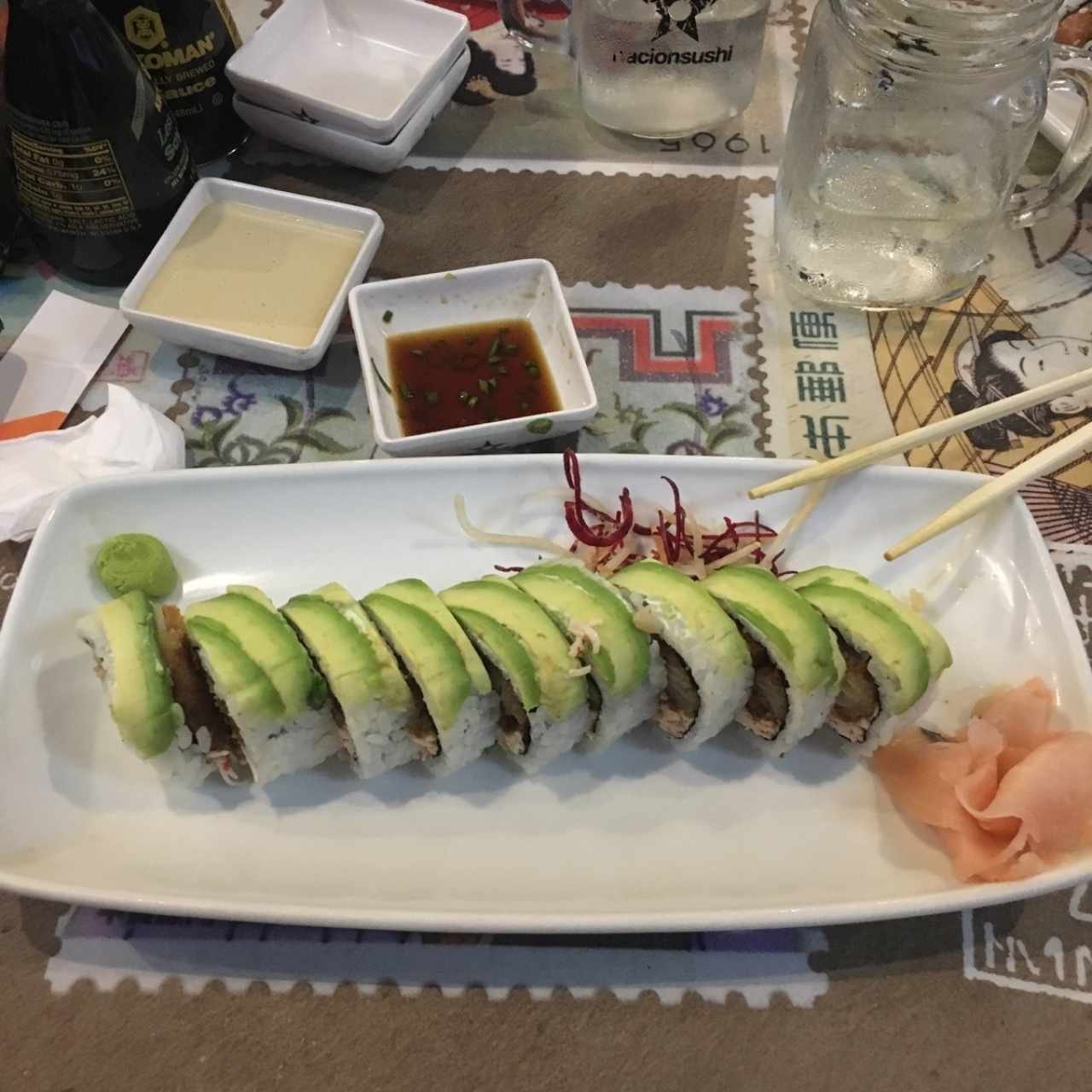 panda sushi roll