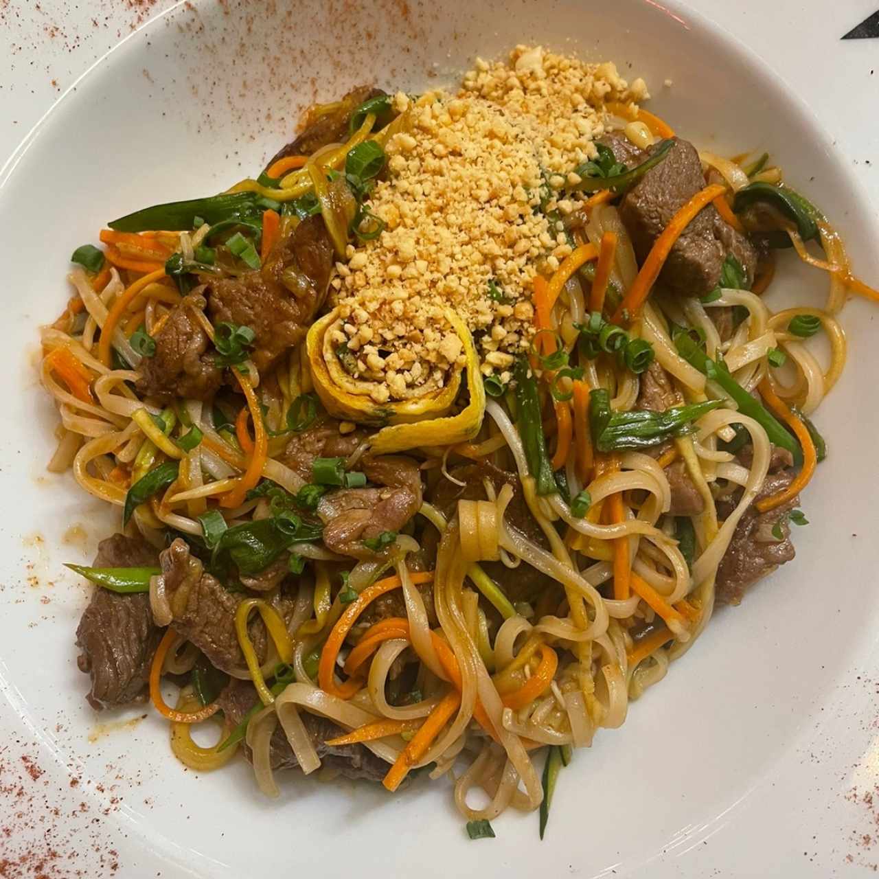 Pad Kee Mao de Carne