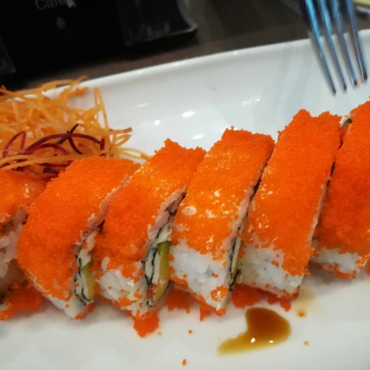 Dragon flay roll