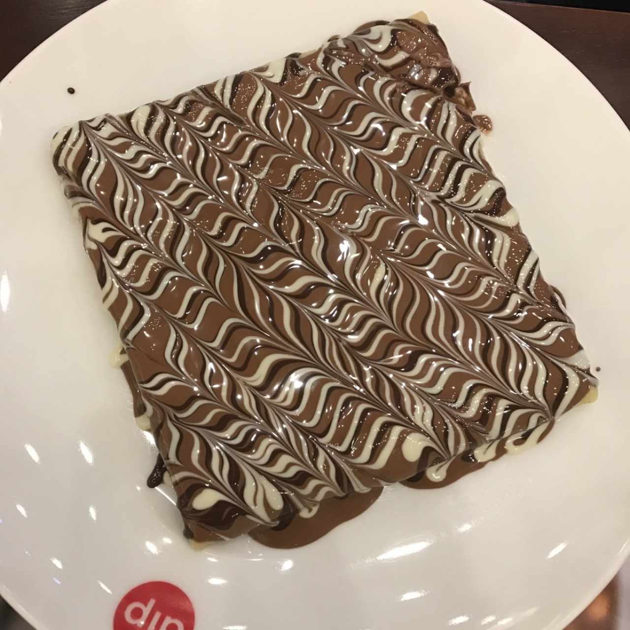 brownie crepe