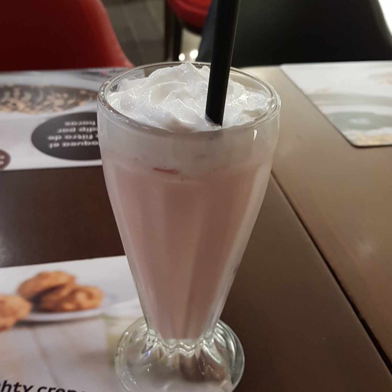 milkshake de fresa