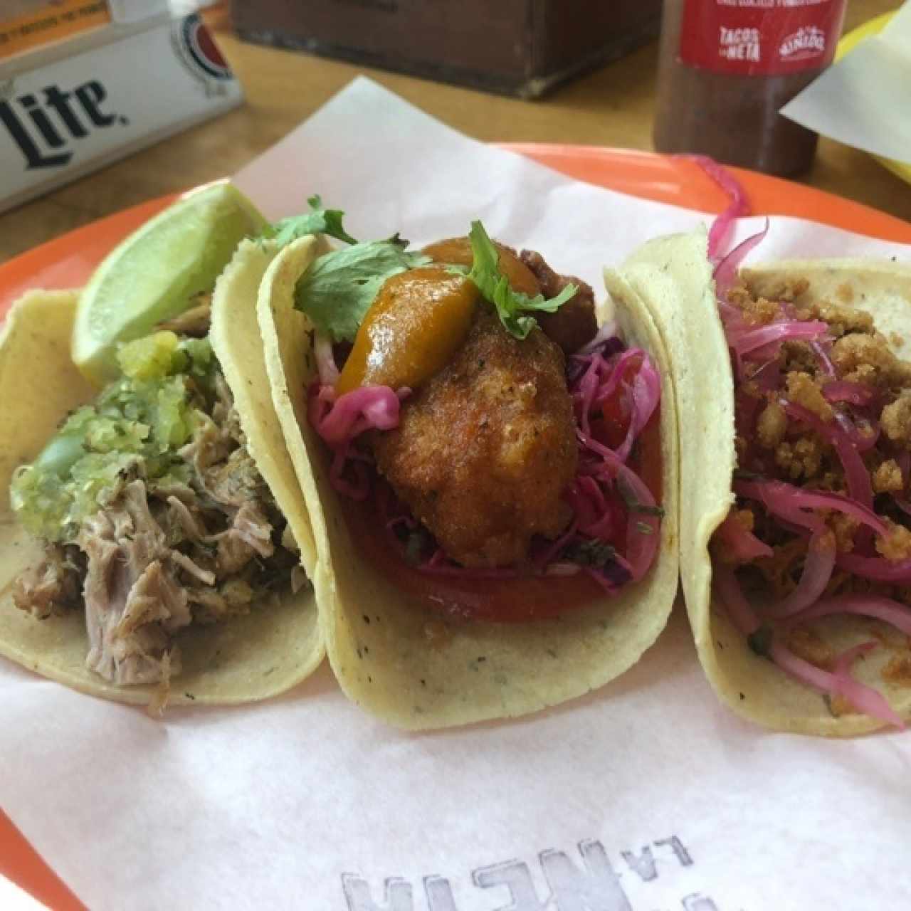 Tacos tropicales