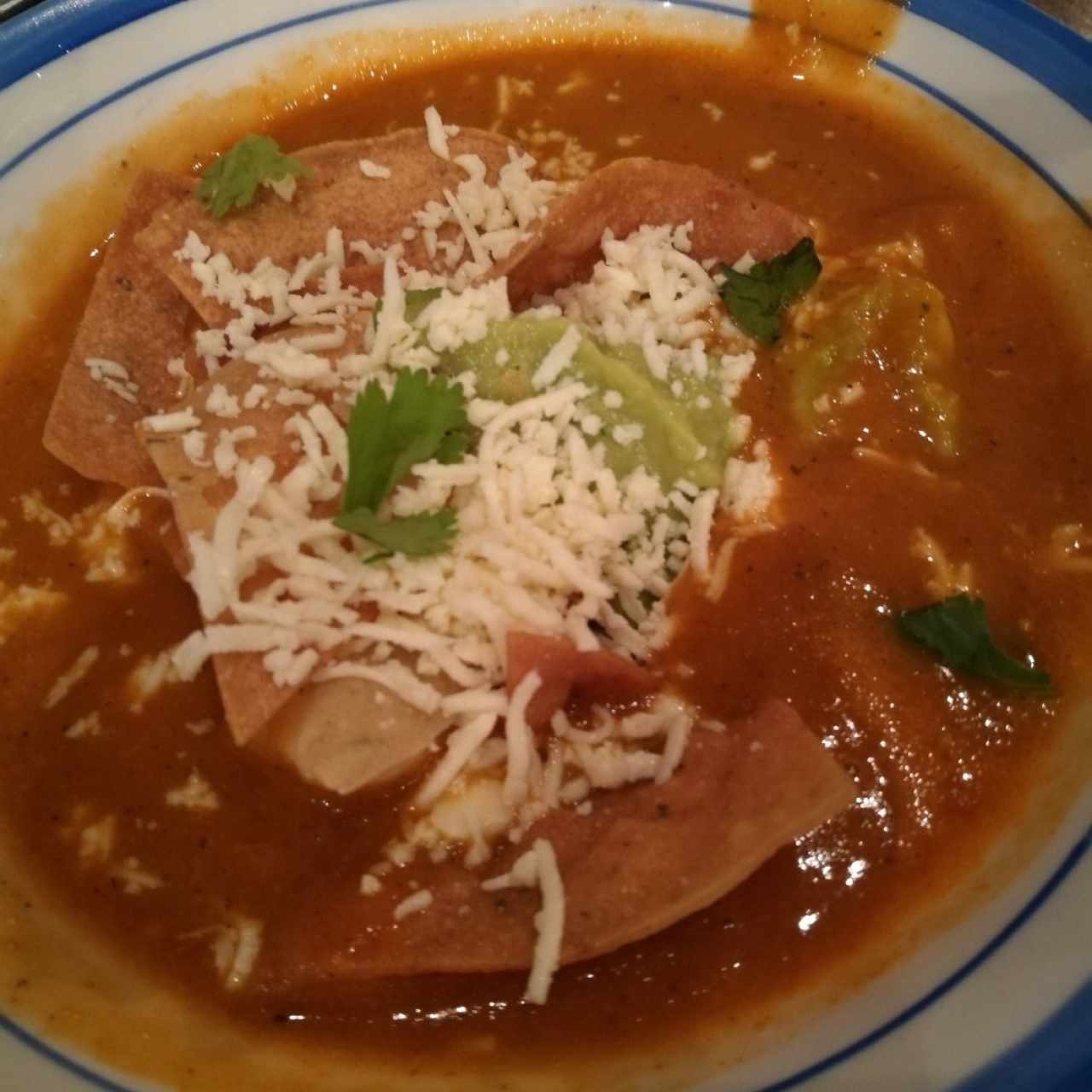 Sopa de tortilla