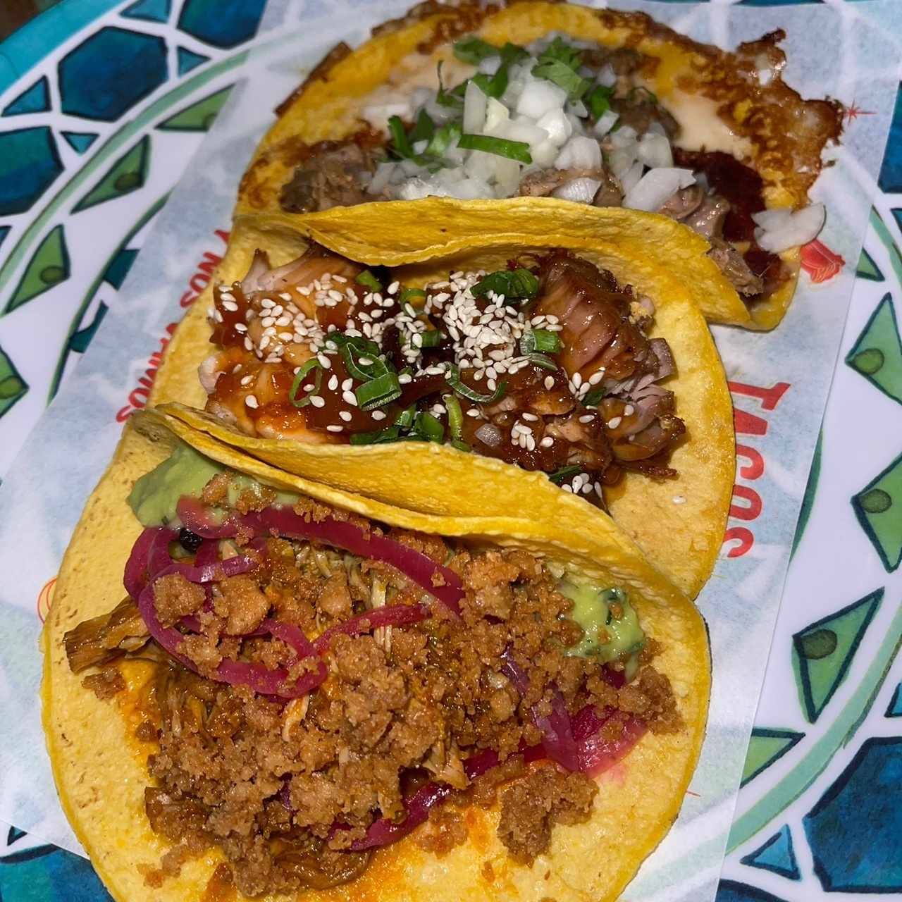 Tacos - Birria de res, Cochinita Pibil