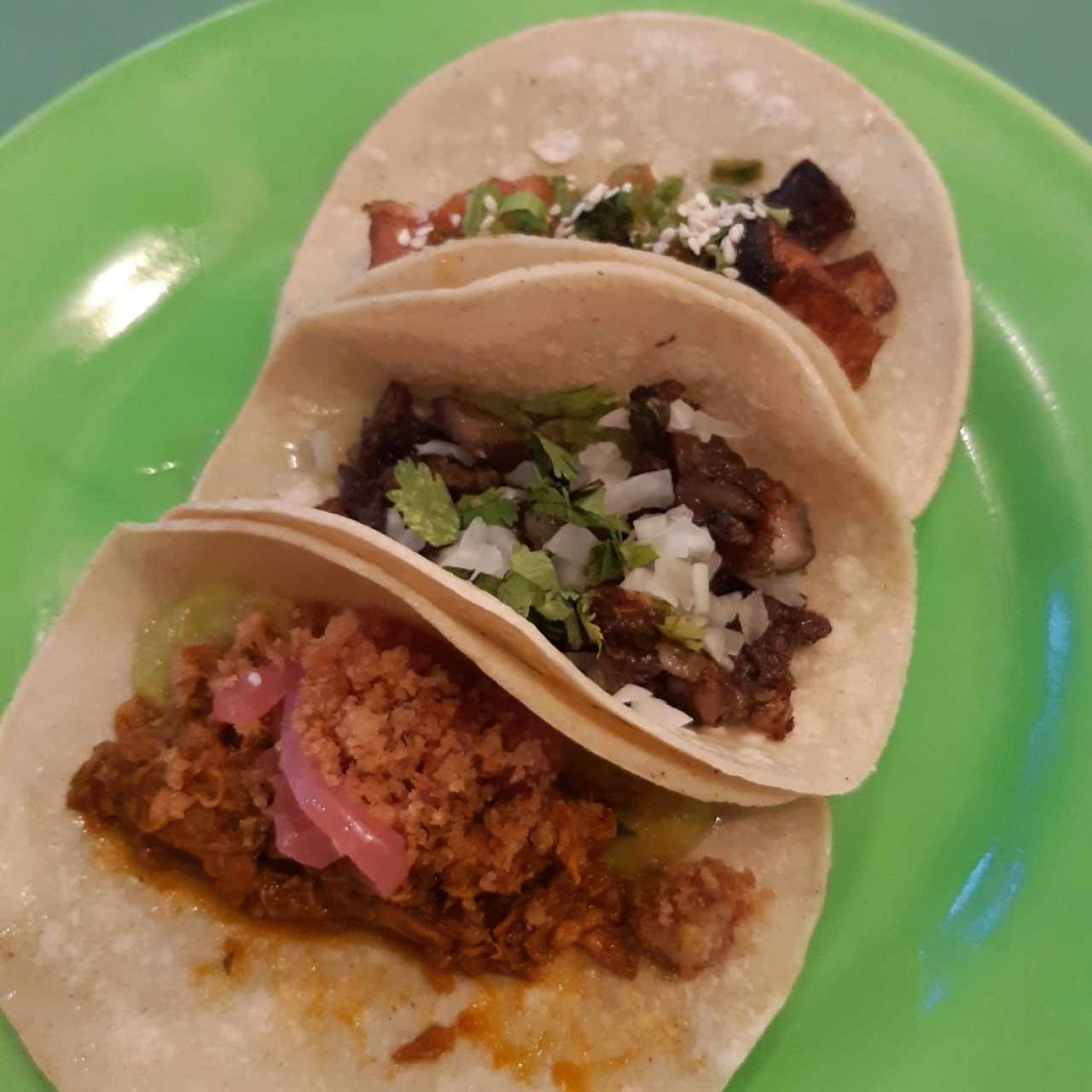 Tacos Tropicales - Cochinita Pibil - Panza Agridulce - Carnitas