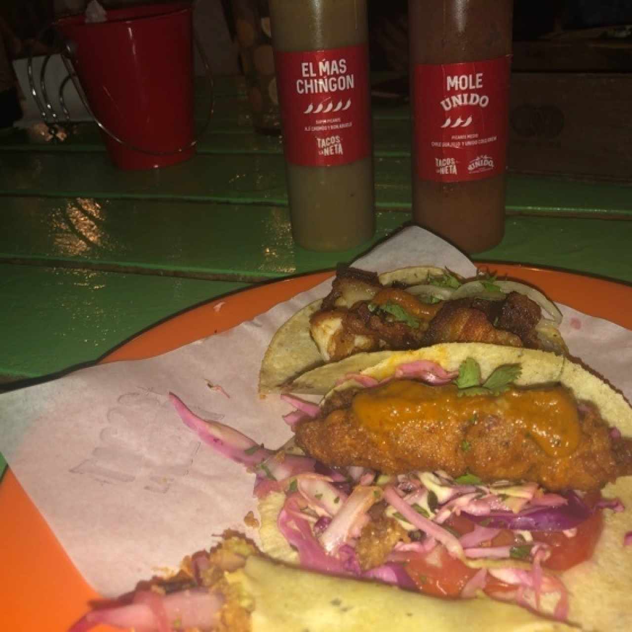Tacos Mariachi Chorrillo y Cochinita Pibil